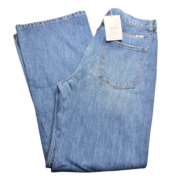 Kancan | Women | 90s Boyfriend Ultra High Rise Distressed Wide Leg Jeans | Sz 31 - Picture 11 of 13